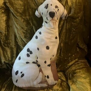 Patty Reed Dalmatian Dog Plush Pillow